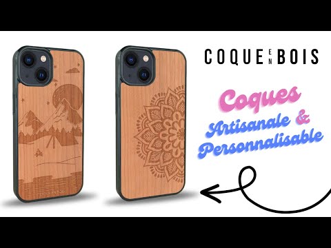 🇫🇷 🌳 Coque Smartphone Artisanale & Personnalisable en bois #MadeInFrance (iPhone & Google Pixel)