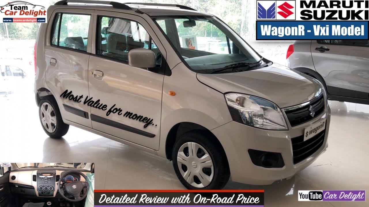 Maruti Wagon R Vxi Model Detailed Review With On Road Price