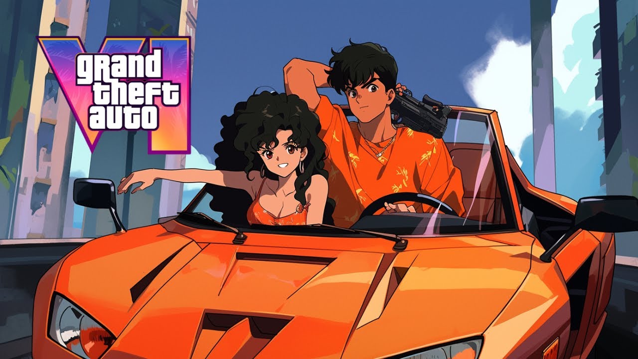 GTA 6 but Anime by AI! (AI Animation)