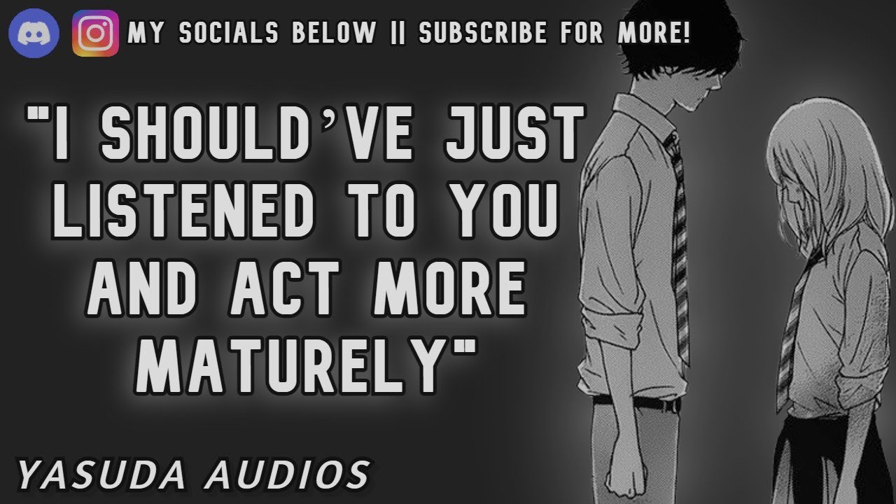 Boyfriend Pushed You Hard & Instantly Regrets it ASMR [Listener Cries] [Argument Audio]