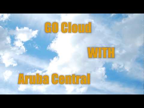 Cloud managed by Aruba Central  - Registration