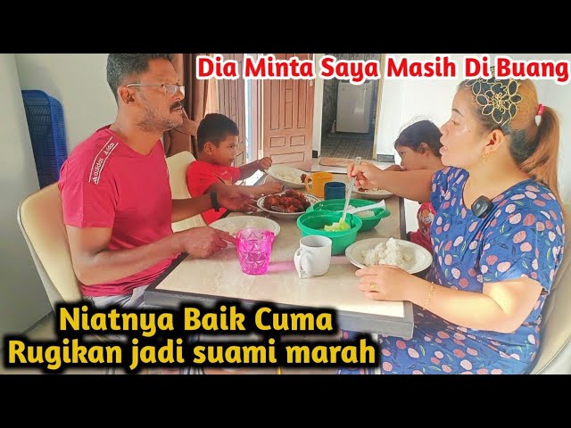 Niatnya Baik cuma dah lebih sangat Suami sampai naik angin saat makan class=