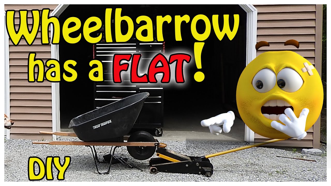 How To Replace A Wheelbarrow Inner Tube In Minutes YouTube