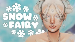 Snow Fairy ❄️   CC List | Sims 4 Christmas Create a Sim