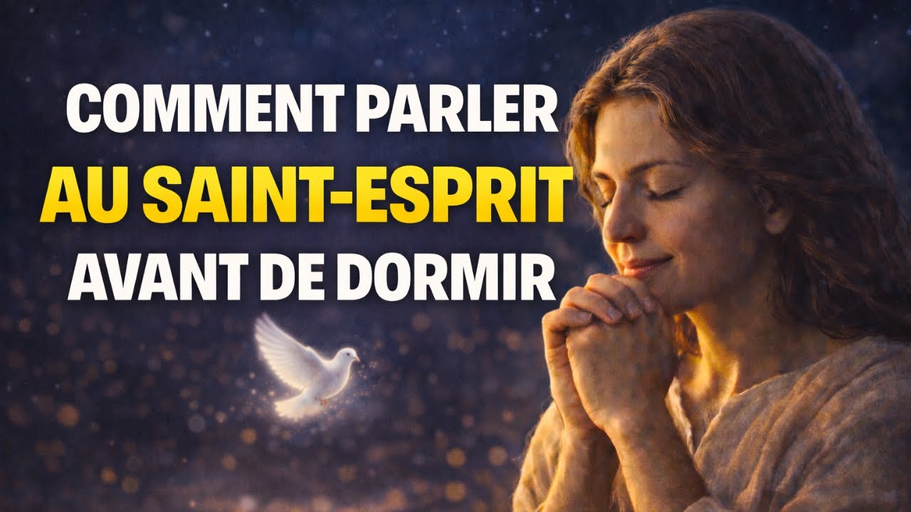 Les 10 paroles que le Saint-Esprit aime entendre avant que tu t’endormes
