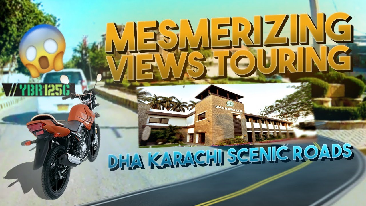 Mesmerizing Views Touring DHA Karachi Scenic Roads || S.A Kashmiri Vlogs