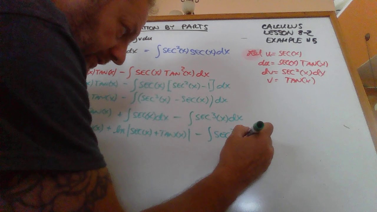 Calculus Lesson 8-2 Example #5 - YouTube