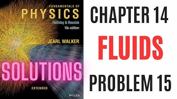 Halliday resnick chapter 14 problem 15 solution | Fundamentals of physics 10e solutions