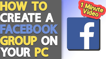 ✅How to create a Facebook group on your PC or Laptop in 2020