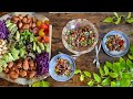 Protein packed salad recipe| Broad bean salad | High protein salad for lunch | Fava beans salad