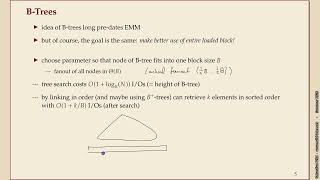 Advanced Data Structures (Summer 2026) - 07-2 Basic External-Memory Data Structures
