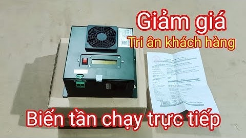 🇻🇳 Biến tần chạy trực tiếp từ tấm pin mặt trời, không cần ắc quy lưu trữ - Shop Solar