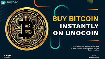 The fastest way to Buy Bitcoin and Crypto! Use @Unocoin