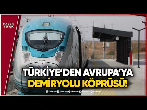 ÇERKEZKÖY - KAPIKULE ETABI AÇILDI: Halkalı-Kapıkule Hızlı Tren Hattıyla Seyahat 1,5 Saate Düşecek!