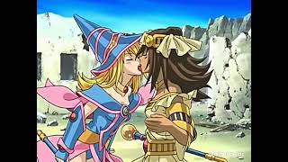 Yugioh Dark Magician Girl X Mana Yuri Kiss