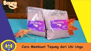 Pembuatan Tepung Ubi Ungu Pembuatan Tepung Ubi Ungu