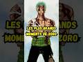 Les plus grands moments de Zoro dans One Piece #onepiece #anime #manga #zoro