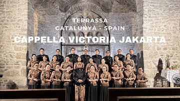 Ismail Marzuki arr. L. Sugiarto - Rayuan pulau kelapa - Cappella Victoria Jakarta at La Seu d’Ègara