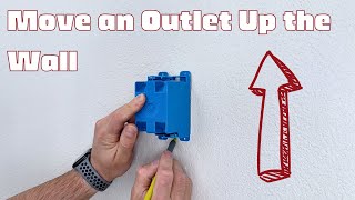 Hidden Outlet Behind TV - How to Add an Electrical Outlet to an Existing Circuit | Builds by Maz