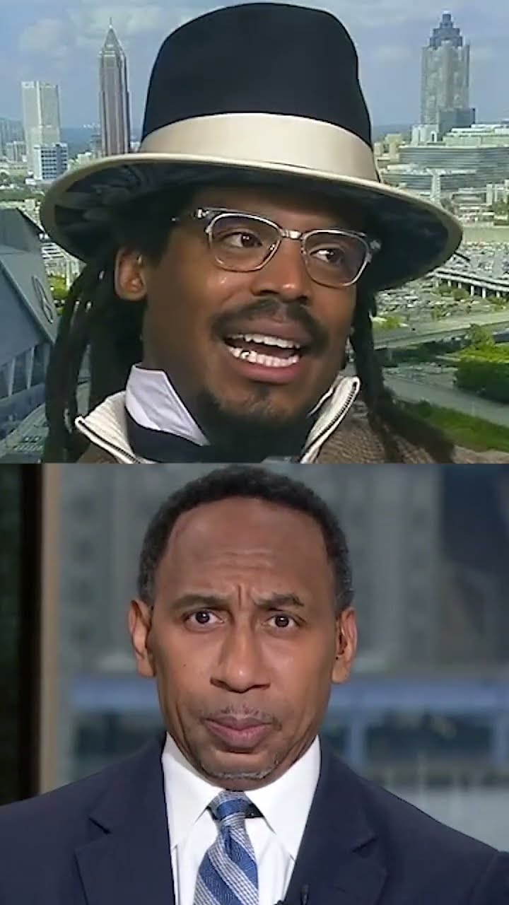 Stephen A. gets CALLED OUT by Cam Newton ?