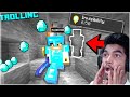 THIS IS HOW I TROLL MY FRIEND IN MINECRAFT INVISIBLE | PLEBSTER & Foxin