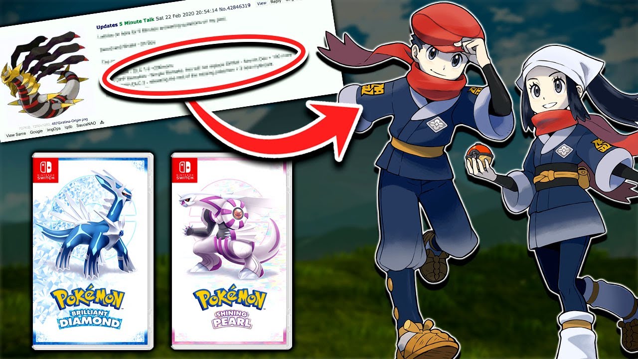 The LEAK that Predicted Pokemon Legends Arceus + Brilliant Diamond