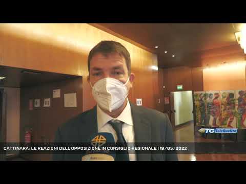 CATTINARA: LE REAZIONI DELL'OPPOSIZIONE IN CONSIGLIO REGIONALE | 19/05/2022