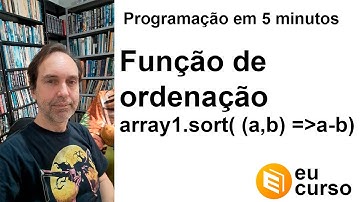 Função arrow de ordenação de arrays com sort - javascript