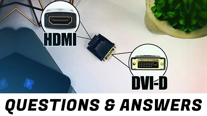DVI-D to HDMI Adapter TESTING! | Questions and Answers!! [2020]