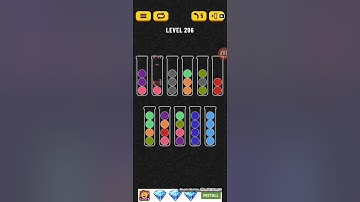 Ball Sort Puzzle Level 296 Walkthrough