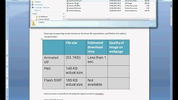 Comparing filetypes 3 - comparing your banner