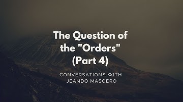 CGC #16: The Question of the Orders (Part 4) - Initial Alexander Technique