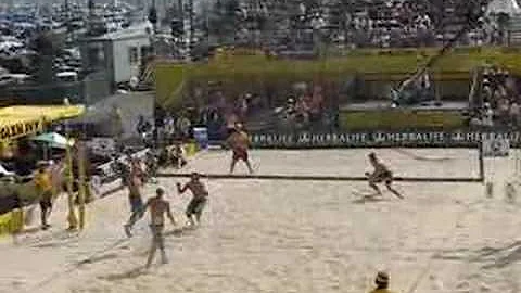 2007 AVP Long Beach Open Dalhausser/Roger...  vs. Lambert/Metzger 2