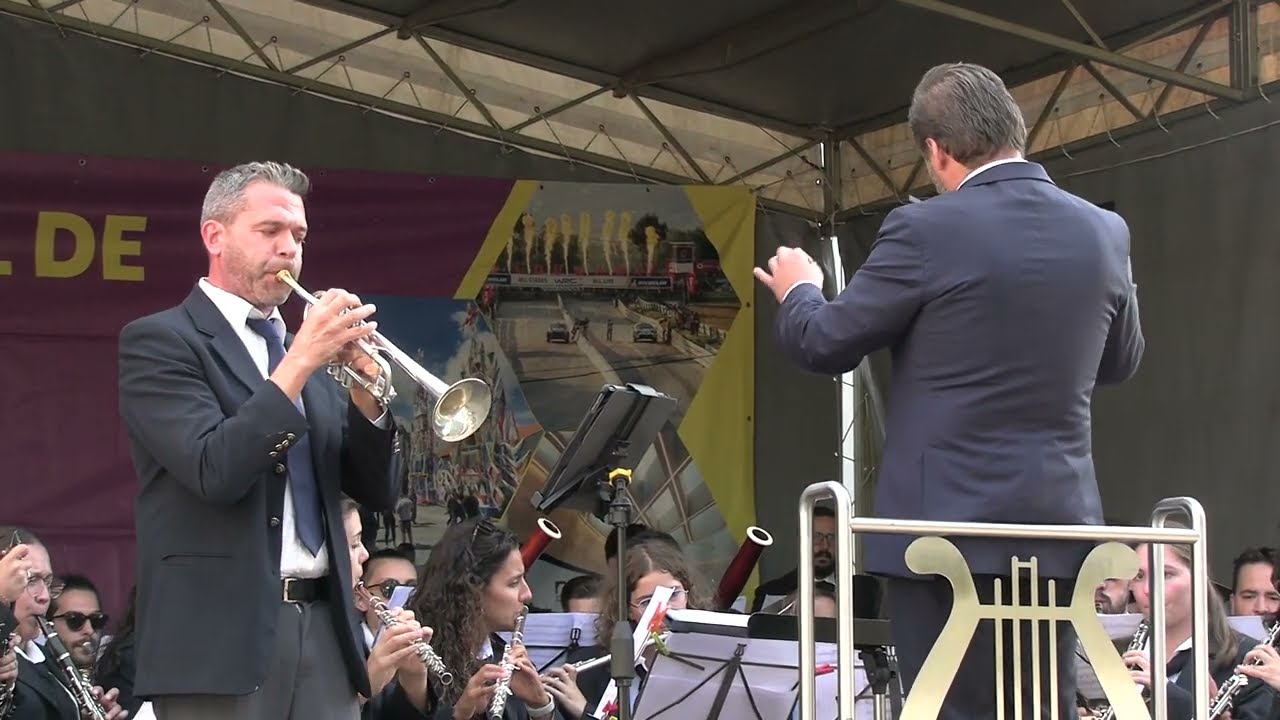 Banda Mus. de Lousada (Maestro: Eliseu Correia) EL PASODOBLE Y OLÉ-Enrique Crespo-Sol: António Silva