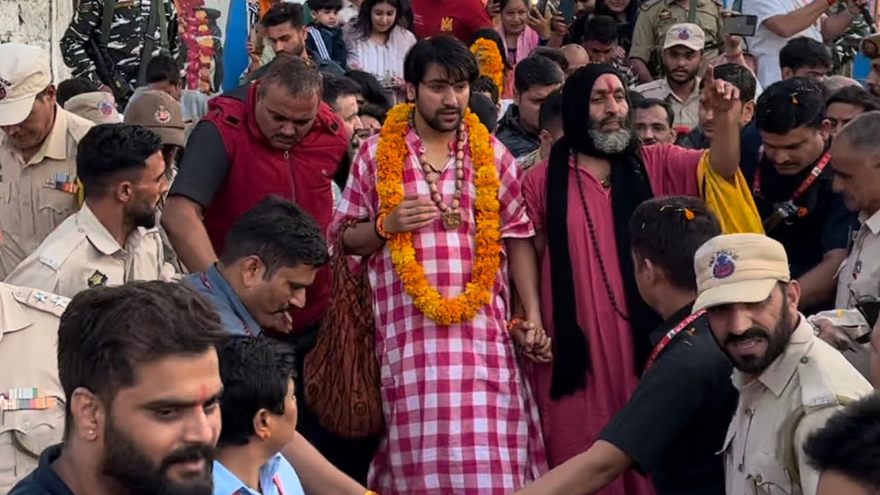 Bageshwar Dham Sarkar in Pouni क्या कहा बागेश्वर धाम सरकार ने पोनी में आकर