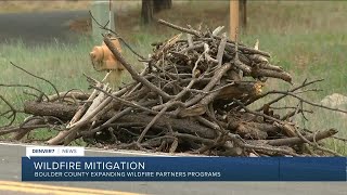 Boulder County Wildfire Partners mitigation program expanding