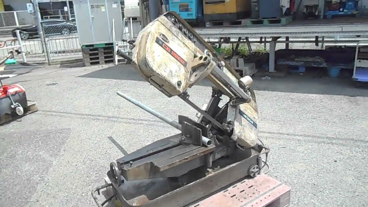 日立工機 HITACHI 220mm ロータリ バンドソー ロータリー 切断機 帯鋸 