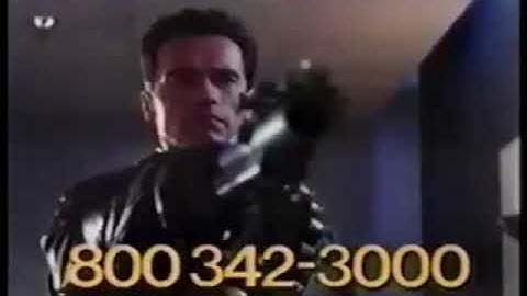 Terminator 2: Judgment Day VHS Release Ad (1992) (windowboxed)