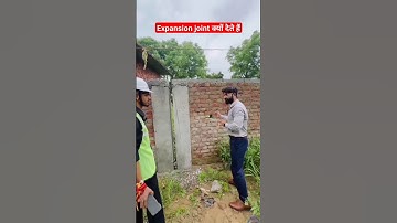 Expansion joints in boundary wall #construction #civil #boundarywall #civil #civilengineering