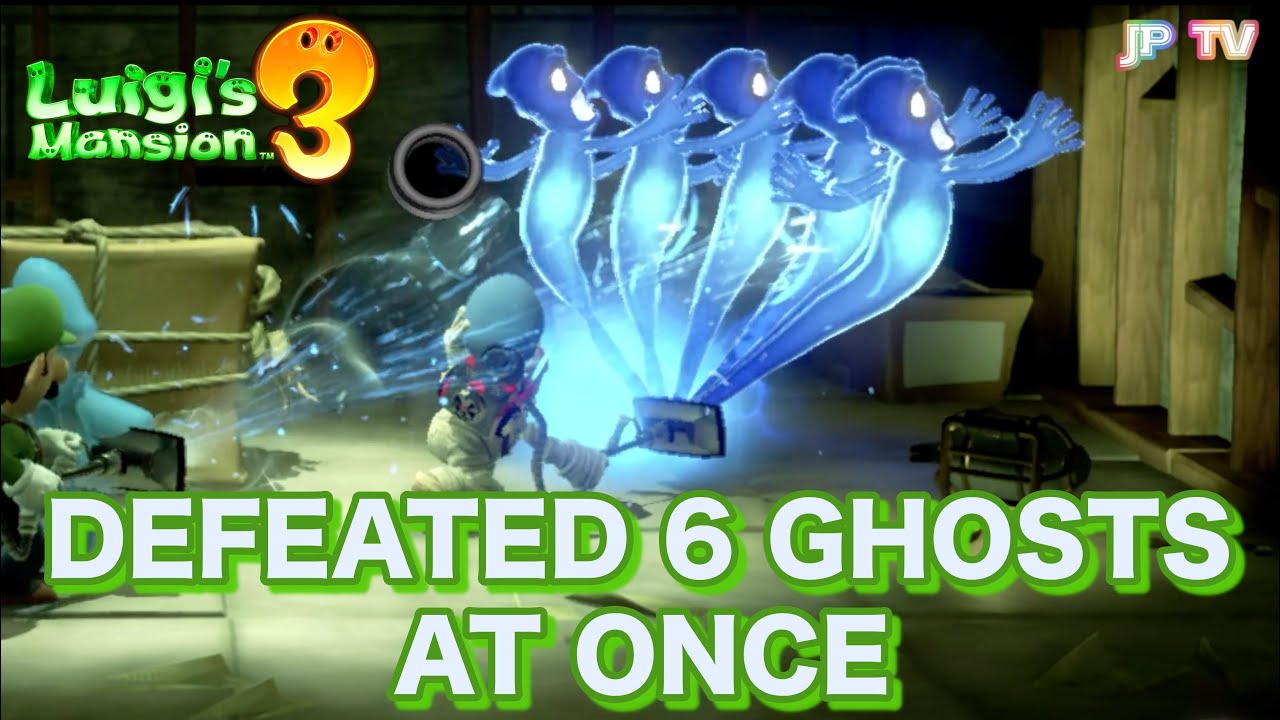 defeated 6 ghosts at once
