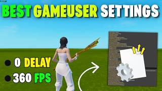 NEW Fortnite Chapter 7 BEST GameUserSettings 🔧 (0 Input Delay + MAX 360 FPS!)