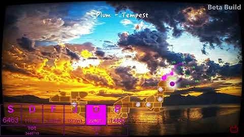 [ADOFAI Custom] Plum - Tempest [Map by 고사리, -K , Goyeetroll, 다피쿤] Feat. 와생주