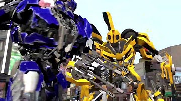 Bumblebee vs Barricade TLK animation [Prisma3D/ Transformers]