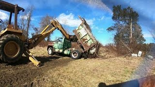 Farm scrap metal cleanup day two