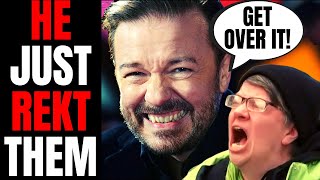 Ricky Gervais DESTROYS The Woke Mob | SLAMS Fragile And Sensitive FREAKS Attacking Classic Books