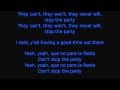 02 - Pitbull - Don't Stop The Party (feat. TJR) Lyrics.mp4