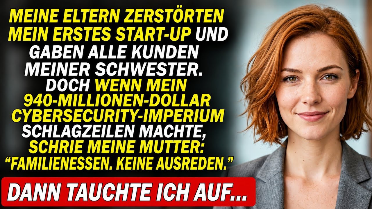 Meine Eltern zerstörten mein Start-up und gaben alles meiner Schwester – 10 Jahre später kam die Rac
