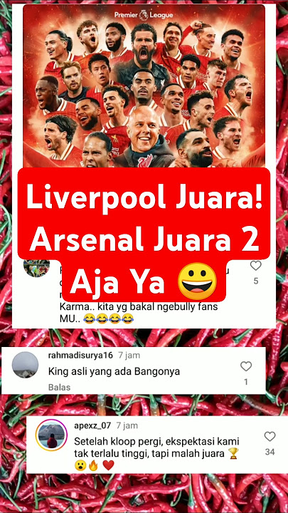 Champions!!! Liverpool Juara Liga Inggris #epl #beritaterkini #beritaviral