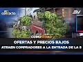 Ofertas y precios bajos atraen compradores a la Entrada de la 8 | En Contacto | Ecuavisa