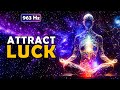 963 Hz Frequency - Become Supernaturally LUCKY : Attract Love, Wealth &amp; Miracles | Sleep Music